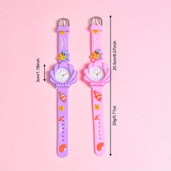 Cute Bunny Cat Silicone Girls' Watch