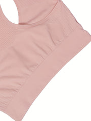 3pcs Seamless Sports Tank Tops Breathable Workout Top