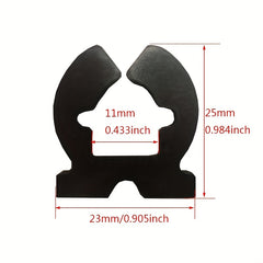 20pcs Rod Clips Fishing Rod Rack Snooker Cue Stick Bracket