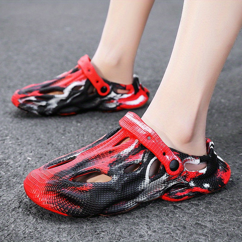 Men's Lightweight Comfy Clogs Hollow Out Garden Shoes