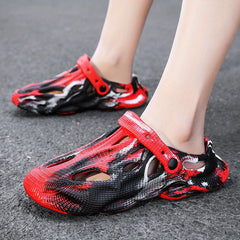 Men's Lightweight Comfy Clogs Hollow Out Garden Shoes