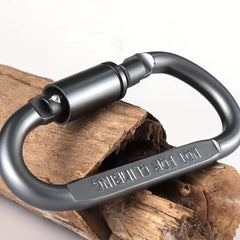 5pcs Aluminum Carabiner Buckles for Camping - Survival Gear for Mount