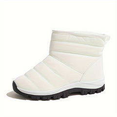 Women's Non slip Snow Boots Warm Winter Outdoor Thickened Medium Tube Boots