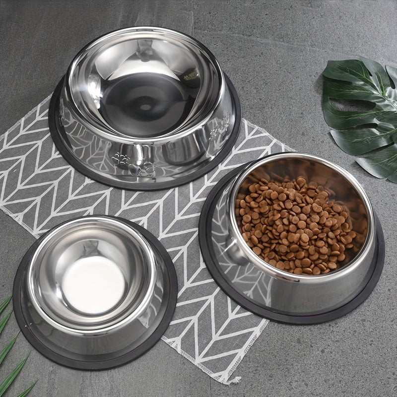 Stainless Steel Dog Bowl for Food & Water