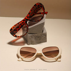 Y2K Oval Sunglasses For Men Women UV400