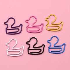 Duck Paper Clip Bag Shaping Line Mixed Pin Office Supplies