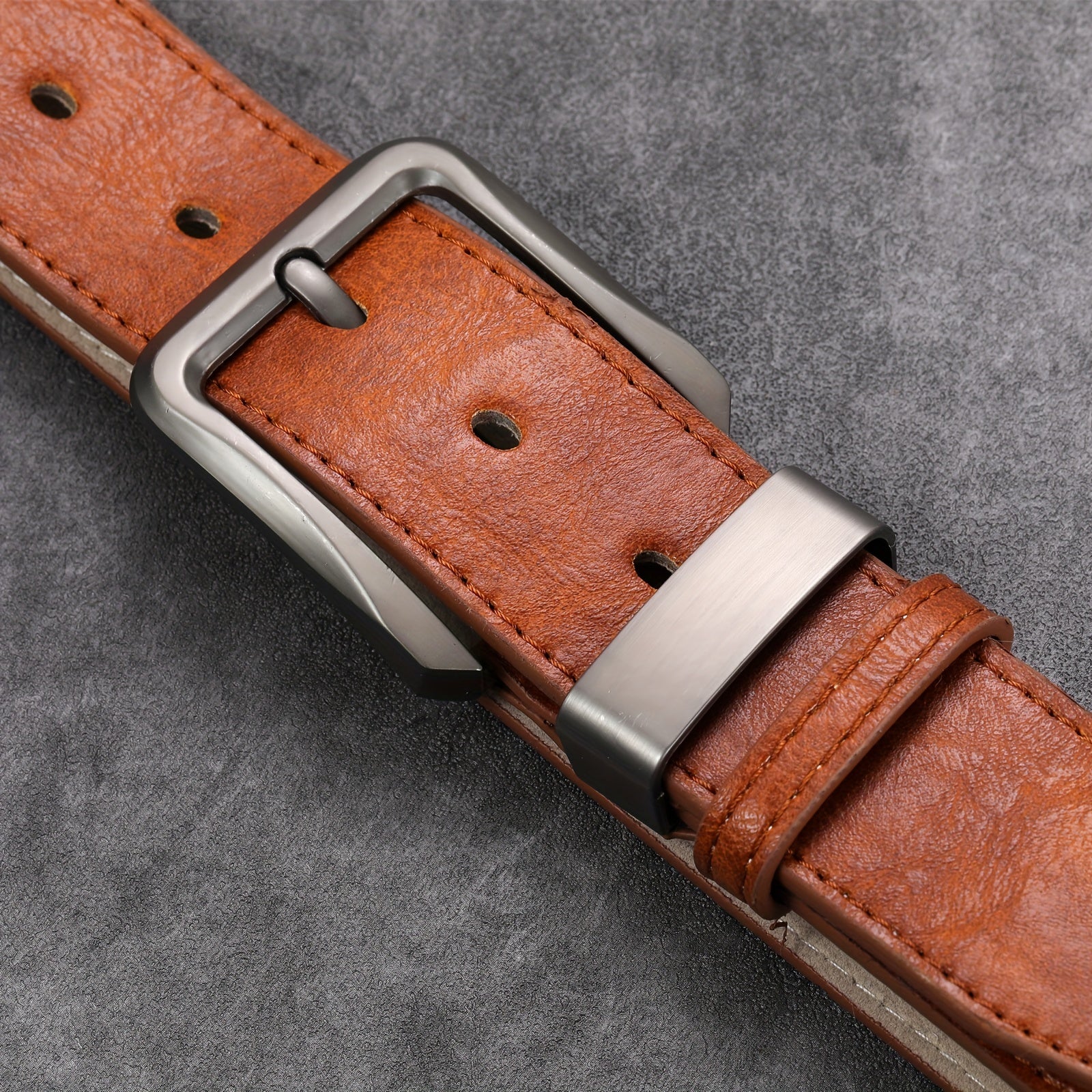 Men's Casual Sports Belt with Pin Buckle