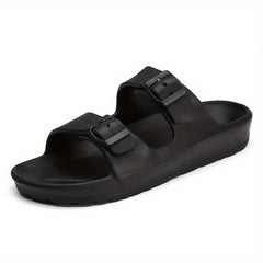 Women's Flat Slide Sandals Open Toe Sports Slippers