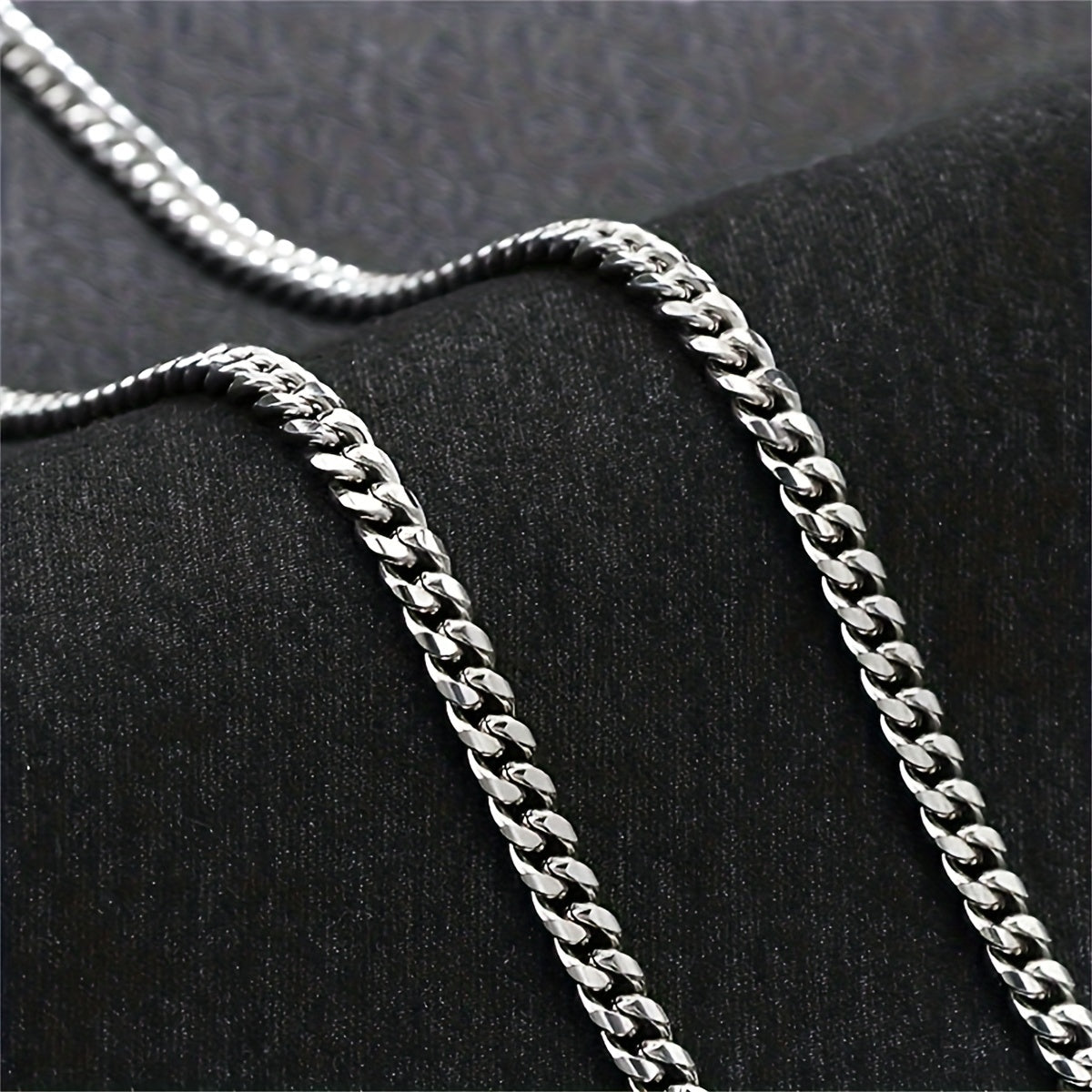Dad's Cuban Link Chain Necklace from Daughter - Sentimental Gift