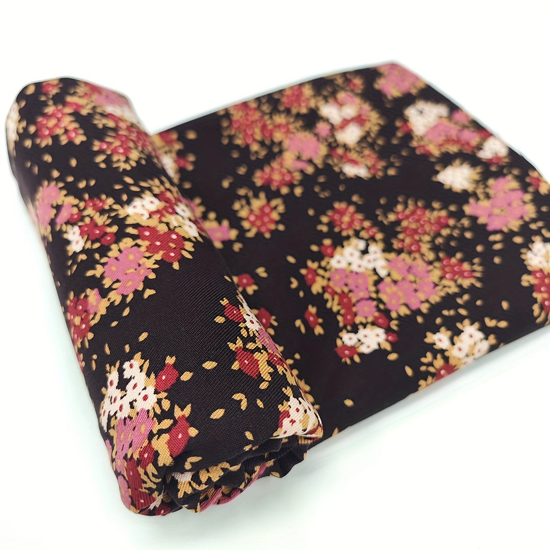 1yd Twill Faux Cotton Fabric for DIY Clothes Pants Dress