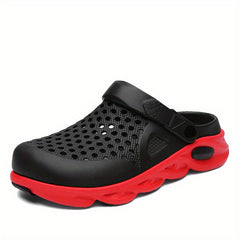 Men's Lightweight Comfy Blade Clogs Hollow Out Non Slip Garden Shoes Summer