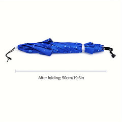 2pcs Double Layer Umbrella Hat Adjustable UV Protection Fishing Umbrella