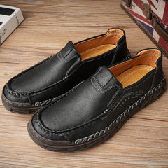 Men's Stitch Loafer Shoes Non Slip Casual Shoes