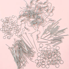 220Pcs Earring Accessories Set for DIY Jewelry Making and Repairing