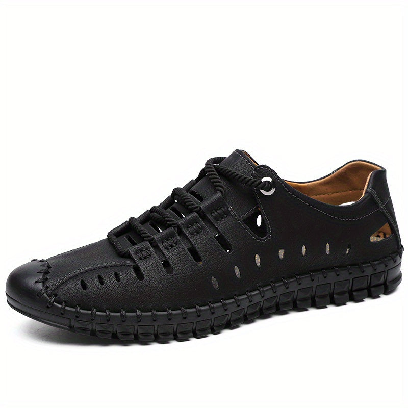 Men's Casual Breathable Lace-up Walking Shoes