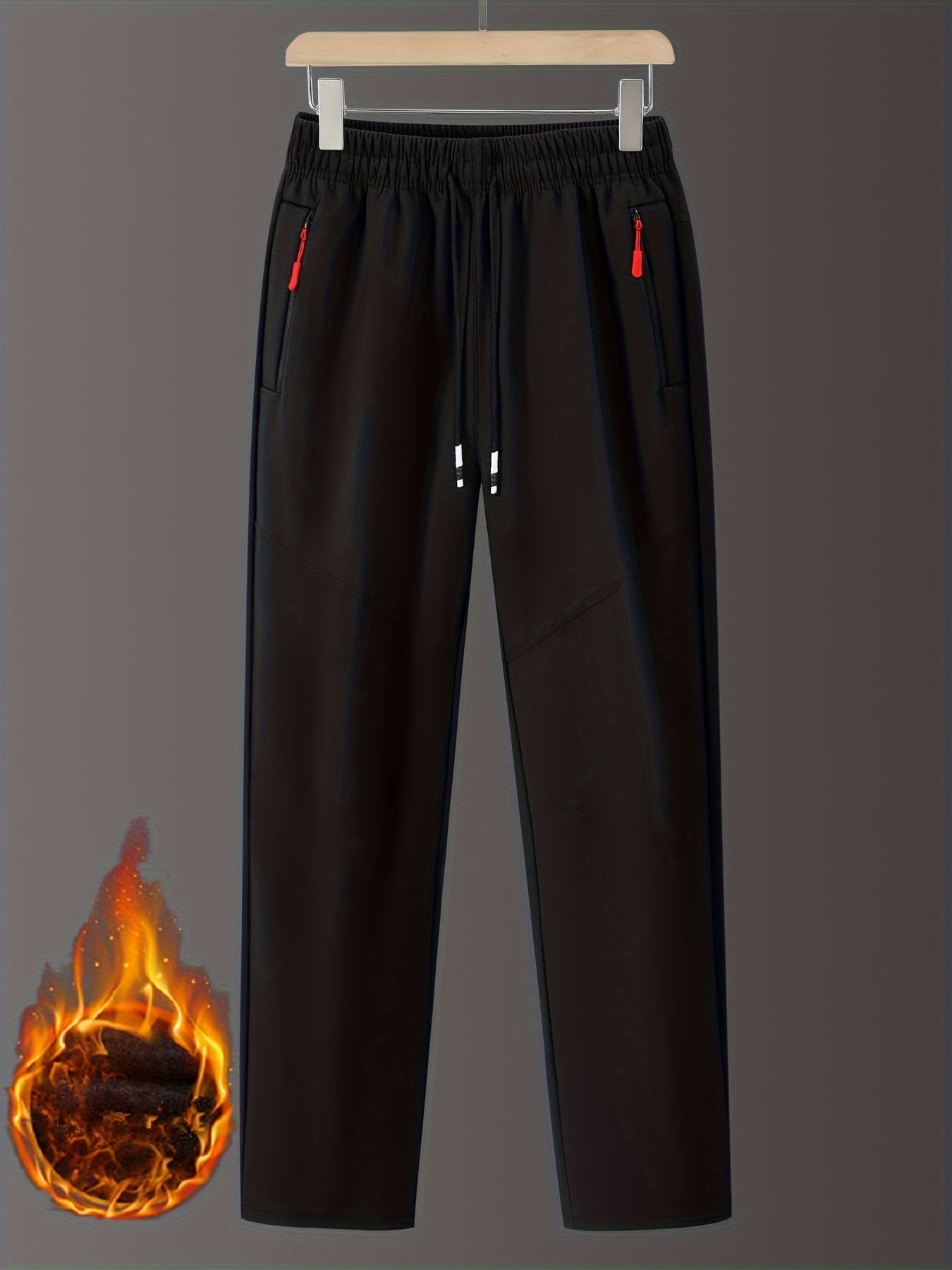 Fleece Lined Ski Pants Women's Windproof Waterproof Trousers