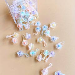 Colorful Rubber Bands Flower Star Hair Tie Children's Head Rope