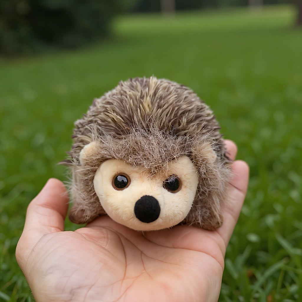 Ultra Soft 5.9 Hedgehog Plush Toy - Light Brown Stuffed Animal