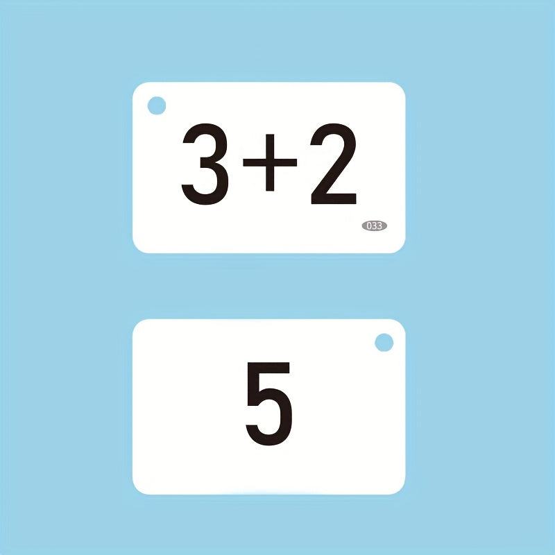 Paper Addition Subtraction Flashcards 270pcs Within 20 Math Learning Set