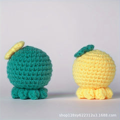 DIY Crochet Octopus Yarn Kit with English Manual