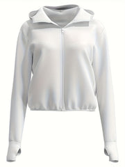 Lightweight Hooded Jacket for Summer Sun Protection