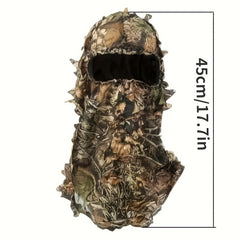 Camouflage Leaf Cover Headgear for Fishing