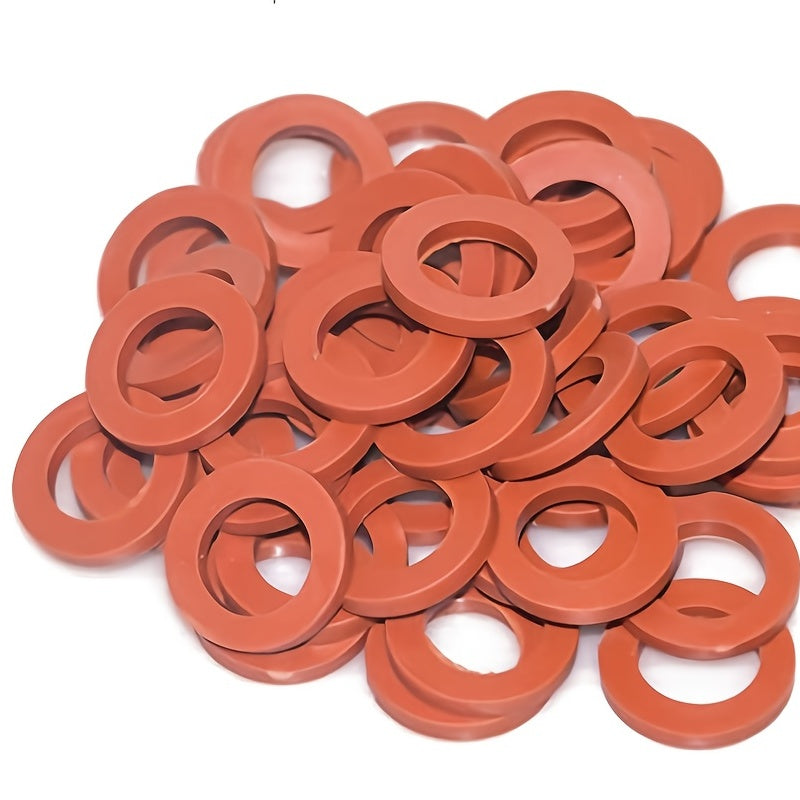 40pcs Garden Hose Washer Heavy Duty Rubber Washer - Red