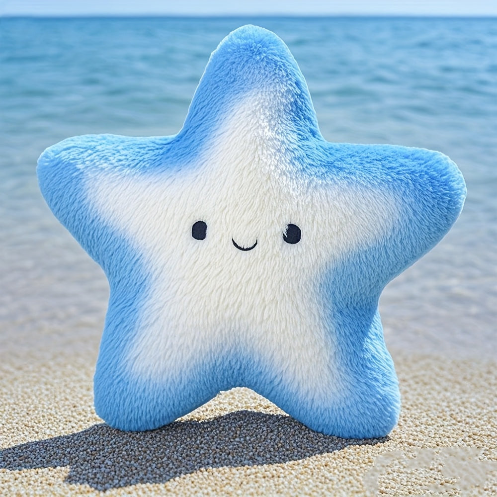 Marine Life Plush Toy Bundle - Jellyfish Seahorse Starfish Stuffed Animals