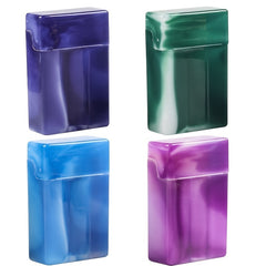 Cigarette Case Separated Compartments Random Colors