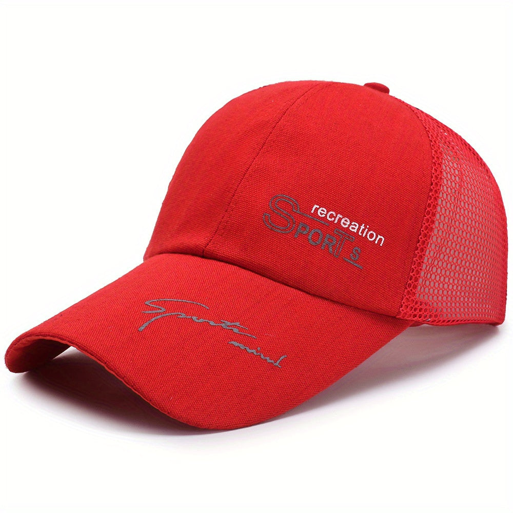 Men's Summer SPORT Mesh Hat Outdoor Fishing Cap