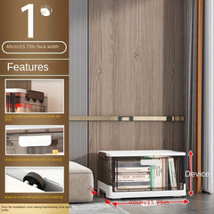 Foldable Storage Box Magnetic Suction for Clothes and Shoes