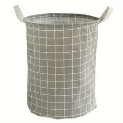 1pc Laundry Storage Basket Folding Laundry Hamper Box