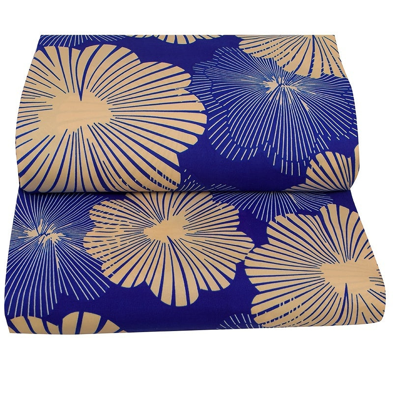 African Ethnic Wax Dye Printing Fabric Full Polyester Double Sided Print Cloth