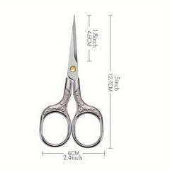Plum Vintage Stainless Steel Household Scissors
