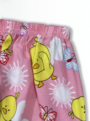 Girls' Duck Graphic Cotton Pajama Pants