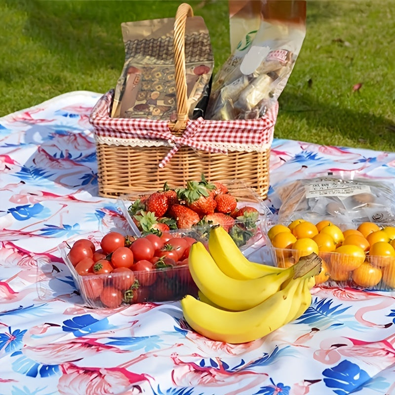 Portable Waterproof Picnic Mat for Outdoor Camping - Easy to Carry