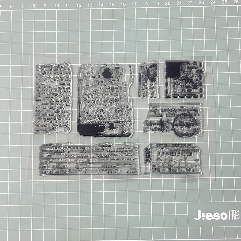 Transparent Cartoon Seal Stationery Seal for Kids