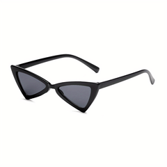 Y2K Triangle Frame Sunglasses Sun Protection for Girls