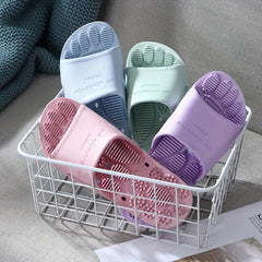Women's Comfy Massage Slides Non Slip Bathroom Shoes