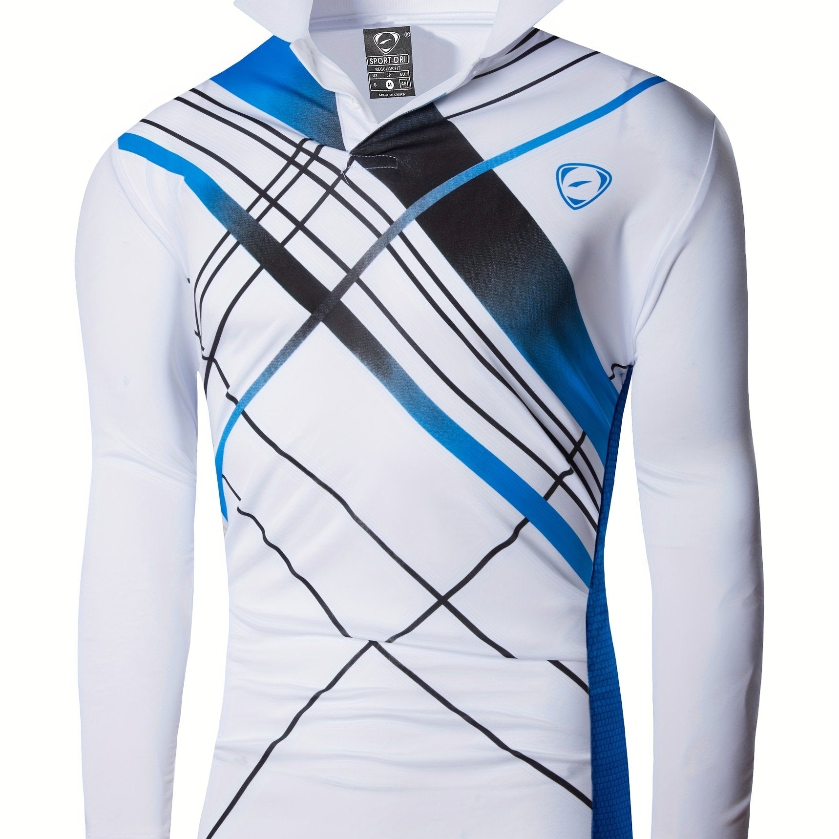 Men's Casual Quick Drying Long Sleeve Shirt for Outdoors