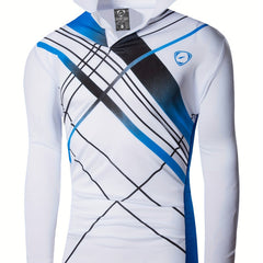 Men's Casual Quick Drying Long Sleeve Shirt for Outdoors