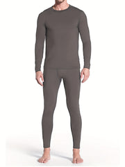 Men's Warm Compression Long Sleeve T Shirt for Fitness Training
