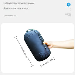 Skin-Friendly Warm Sleeping Bag for Camping & Office Breaks