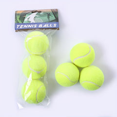 3pcs Tennis Ball for Training and Competition, Suitable for Beach Park Yard