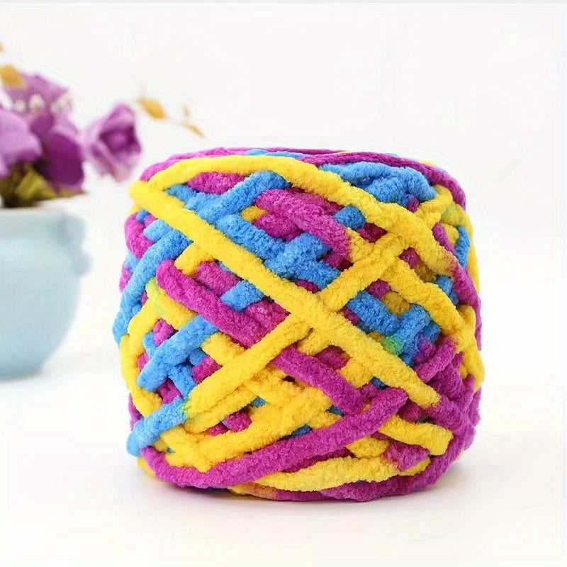 Coarse Wool Needlework Knitting Blanket Slippers Bib Hat
