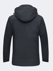 3-in-1 Thermal Jacket, Waterproof & Windproof, Reflective Details