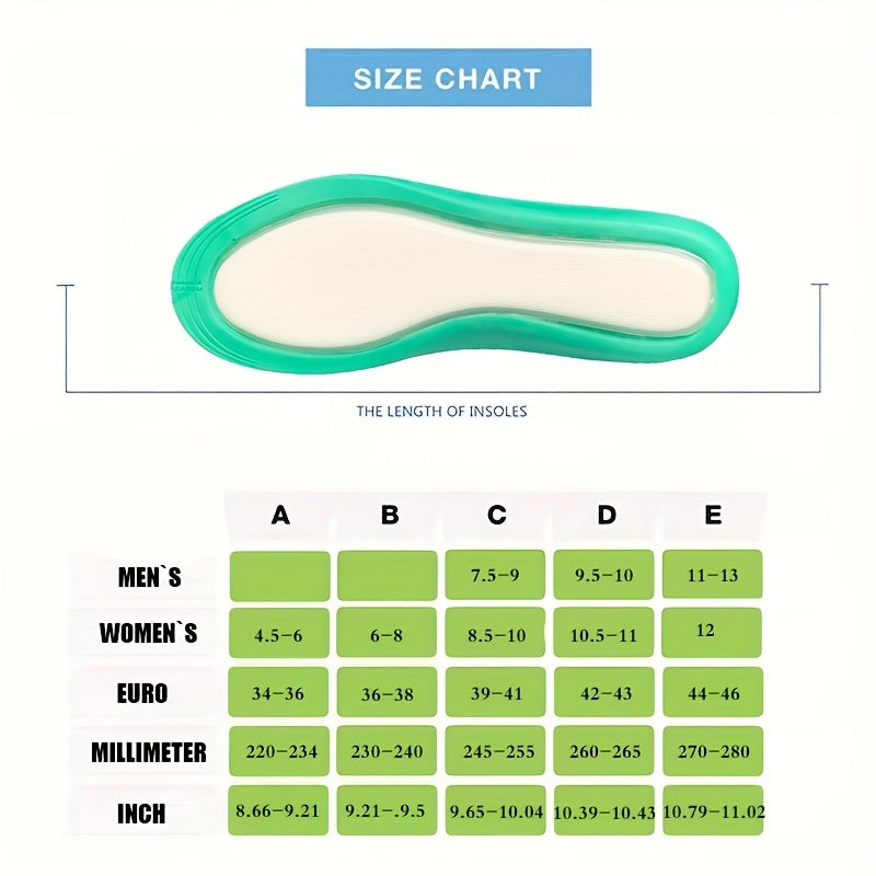 Pro Basketball Insoles Air Cushioned Arch Support