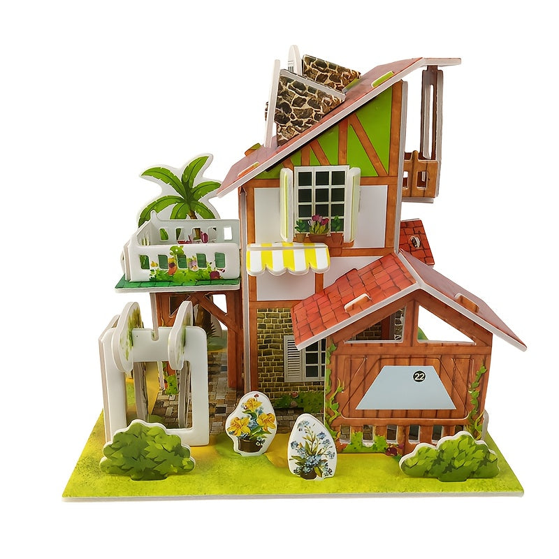 3D Model Puzzles for Kids - DIY Toy Kit for Christmas & Thanksgiving