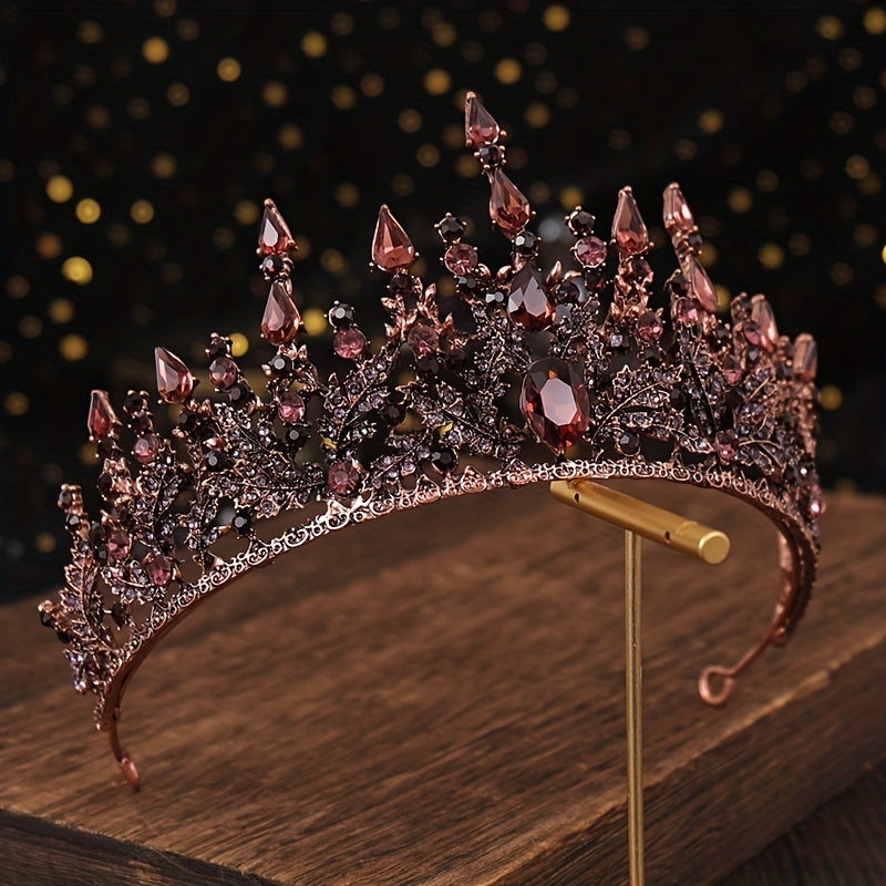 Crystal Headband Rhinestone Tiara Princess Crown Bridal Wedding Hair Accessories