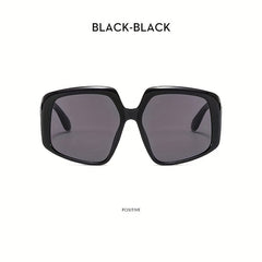 Oversized Cat Eye Sunglasses UV400 Anti Glare Mod Glasses